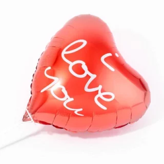 Express your love with our I Love You balloon, a simple yet powerful gesture to convey affection and celebrate special moments with heartfelt joy