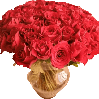 Sending warm thoughts with our Thinking of You red vase roses. A heartfelt gesture to express love & affection Same-day delivery is available. #RedRoses