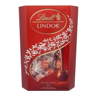 Experience pure bliss with Lindt Lindor Milk 500g chocolates. Indulge in the creamy perfection of this exquisite treat. Order now for a moment of pure delight