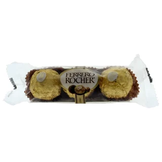 Shop Ferrero Rocher Chocolate 37.5g: A petite indulgence, the perfect blend of hazelnuts and chocolate in a golden shell. enjoy same-day delivery in Nairobi, Kenya