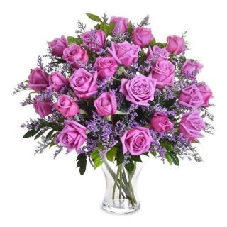 Dazzle with the elegance of our lavender roses bouquet, which brings a touch of romance to any occasion—order now for a timeless floral experience.