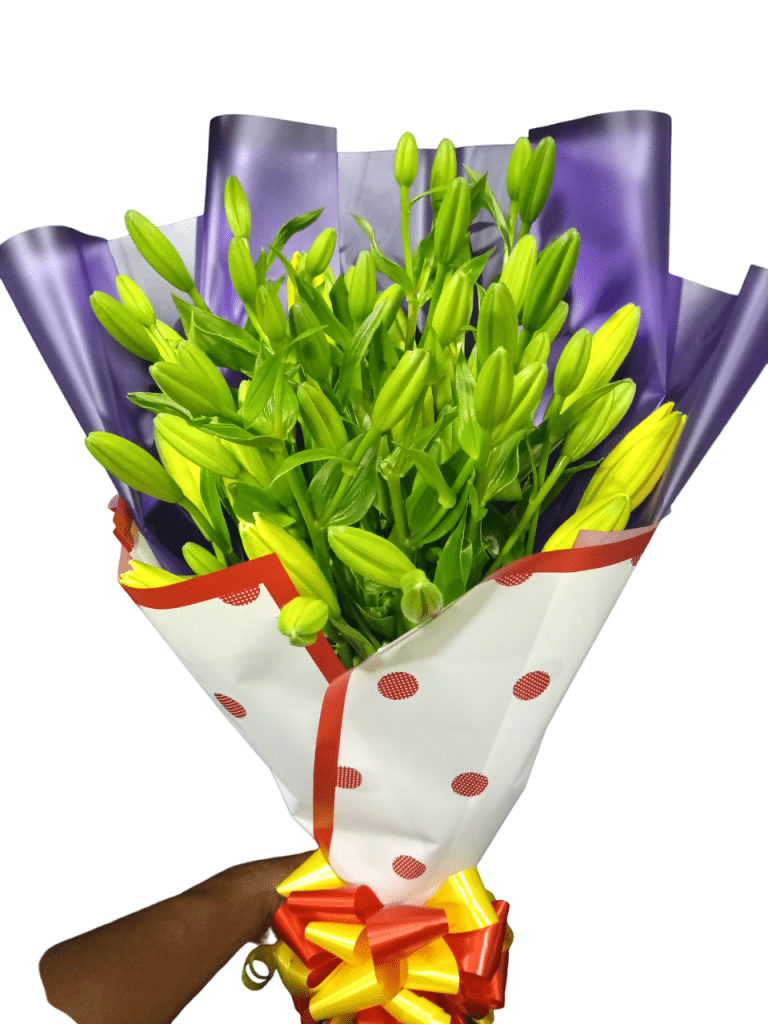 Shop online lilies flower bouquet of 20 stems stems of lilies