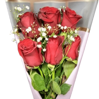 6 stems bouquet delivery in Nairobi, Kenya