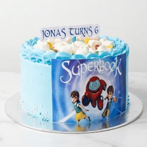 2kg customized vanilla cake with personalised celebration message