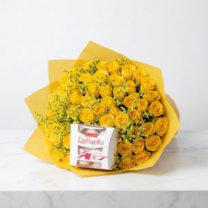 Someone Special Bouquet with Raffaello Chocolates