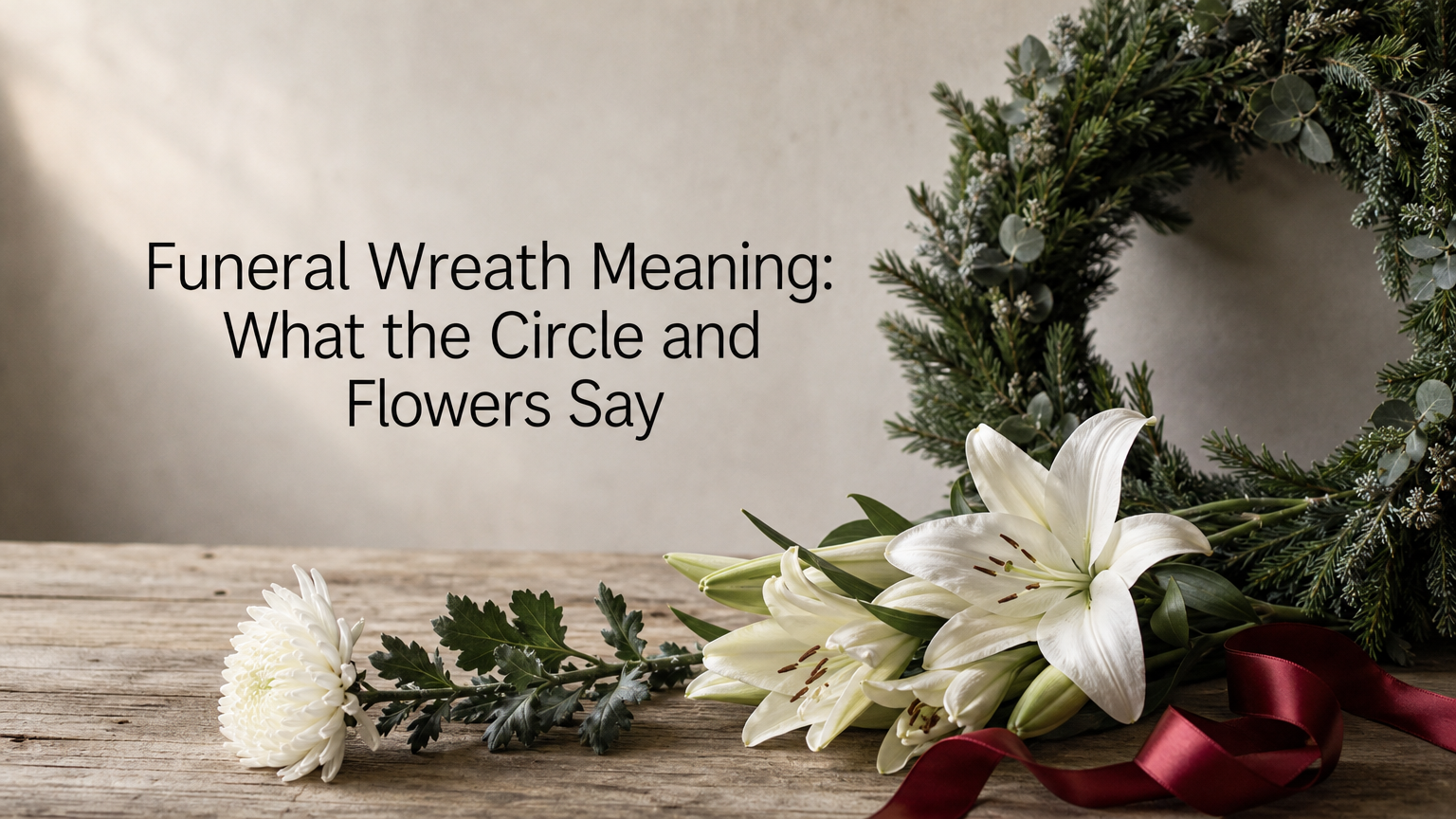 Funeral Wreath Meaning – Floral Tribute Symbolising Remembrance and Sympathy